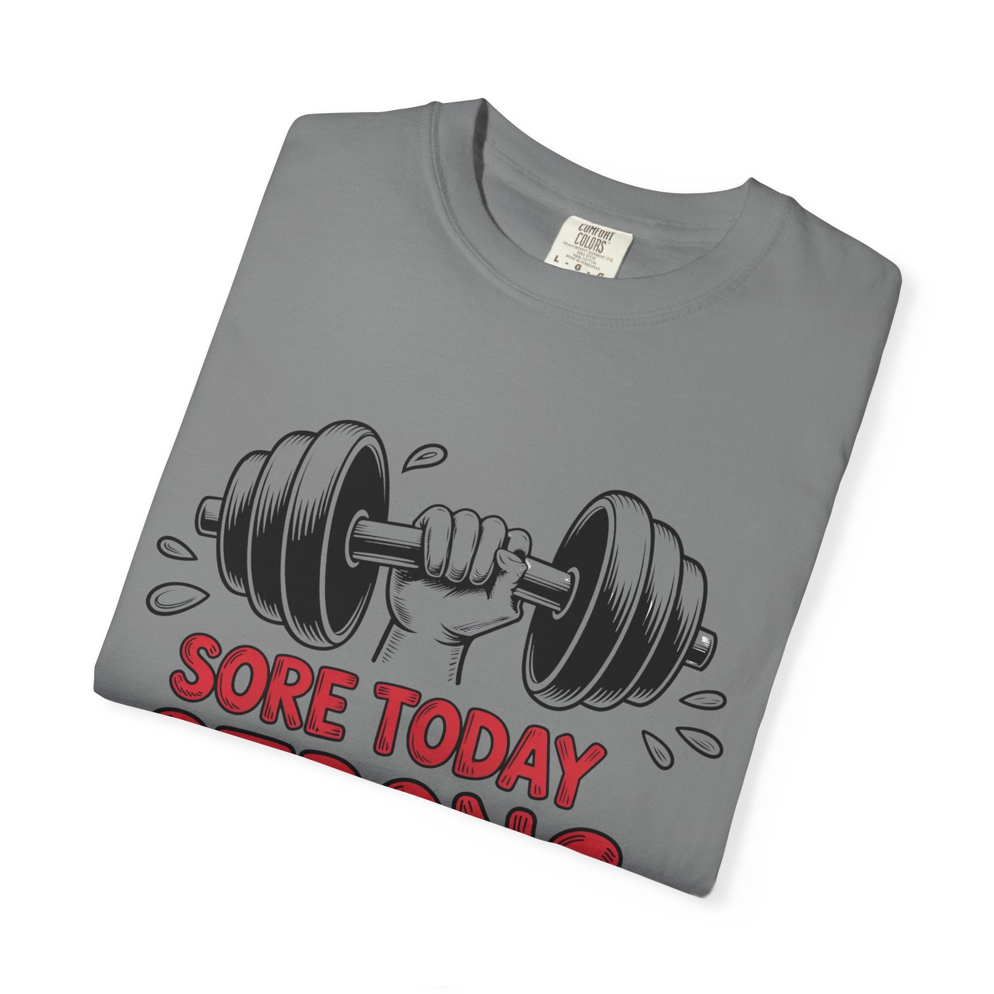 Strong Man T-shirt | Dumbbell Workout Fitnes Tee