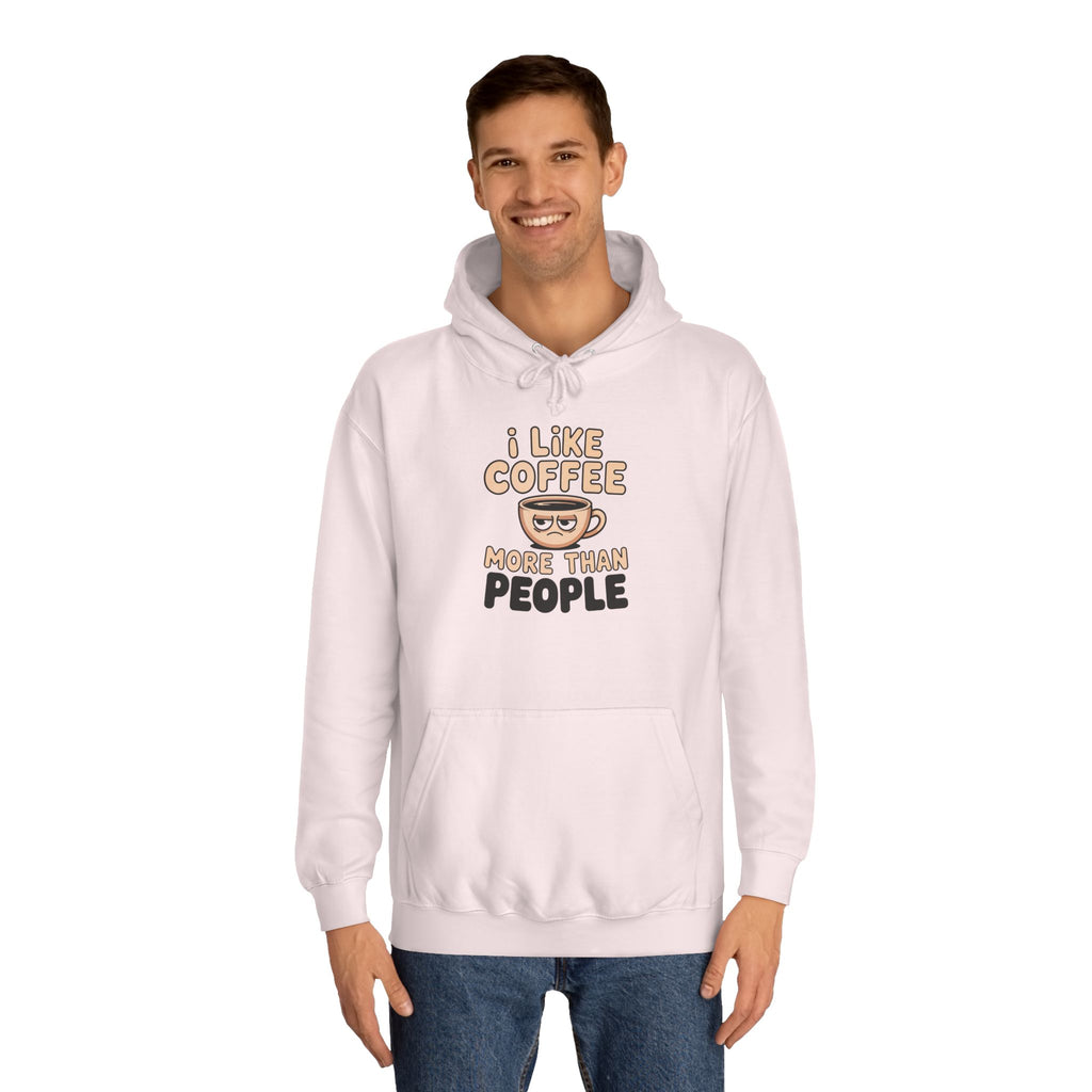 Coffee Lover Hoodie, Funny Coffee Shirt, Funny Slogan Hoodie Empowering Self Love Motivational Pullover Gift