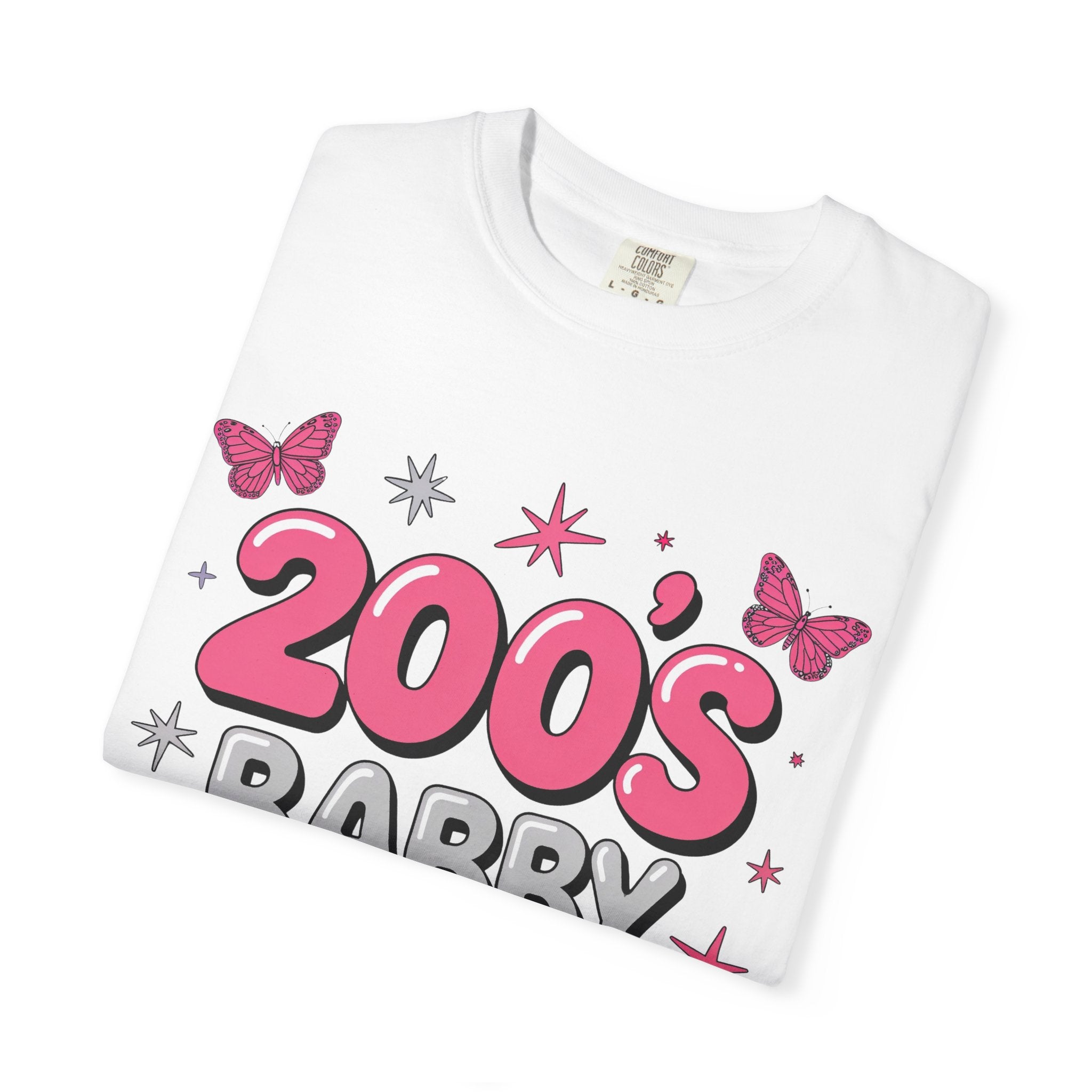 2000s Baby Reloaded T-shirt | Y2K Butterfly Graphic Tee