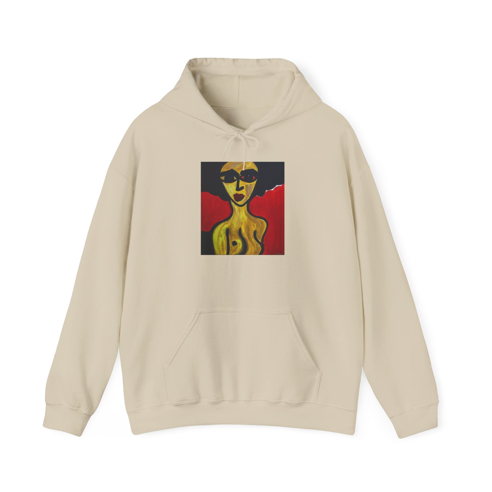 Abstract Art Hoodie, Art Portrait Sweatshirt, Limited Edition Hoodie
