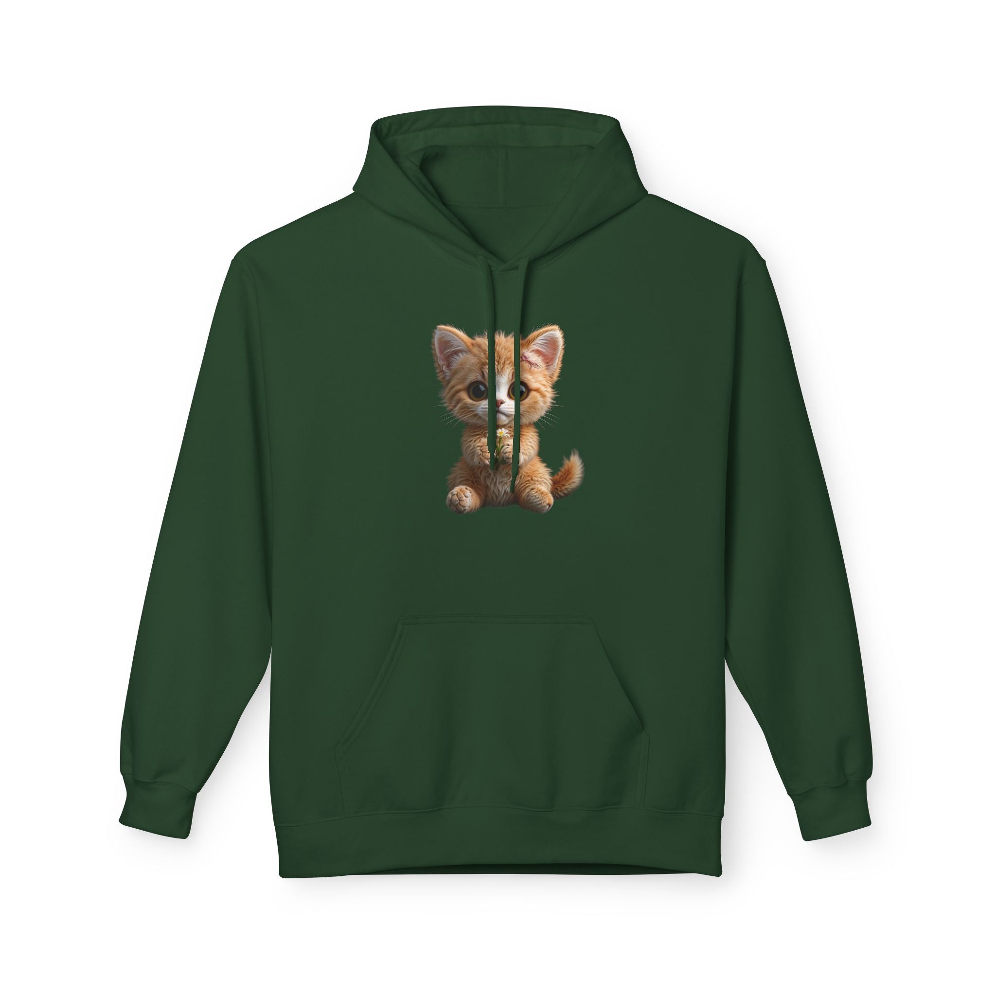 Cute Kitten image Hoodie | Small Cat Illustration hoodie, Limited edition
