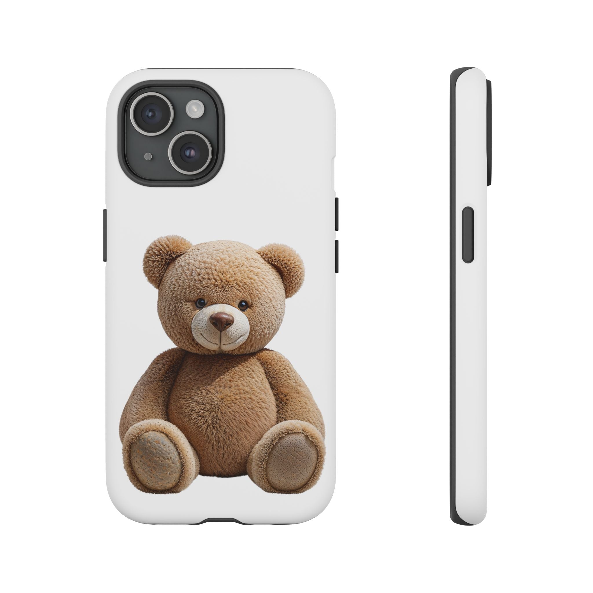 Teddy Bear Phone Case | Cute Plush Toy Illustration, i-phone, Samsung, Google phone