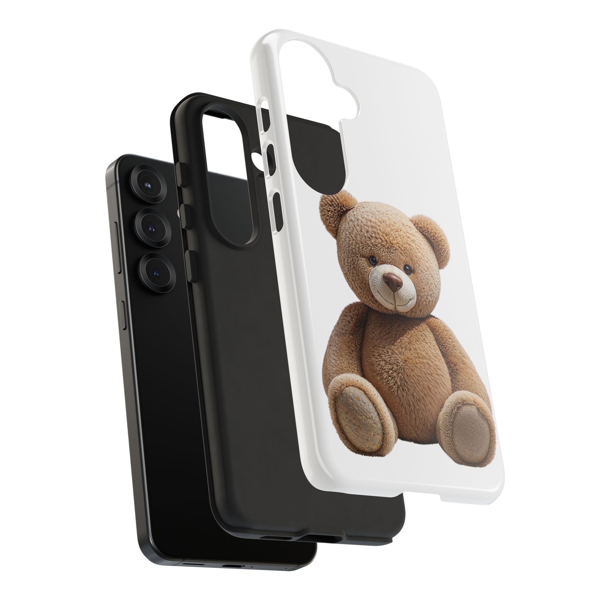 Teddy Bear Phone Case | Cute Plush Toy Illustration, i-phone, Samsung, Google phone