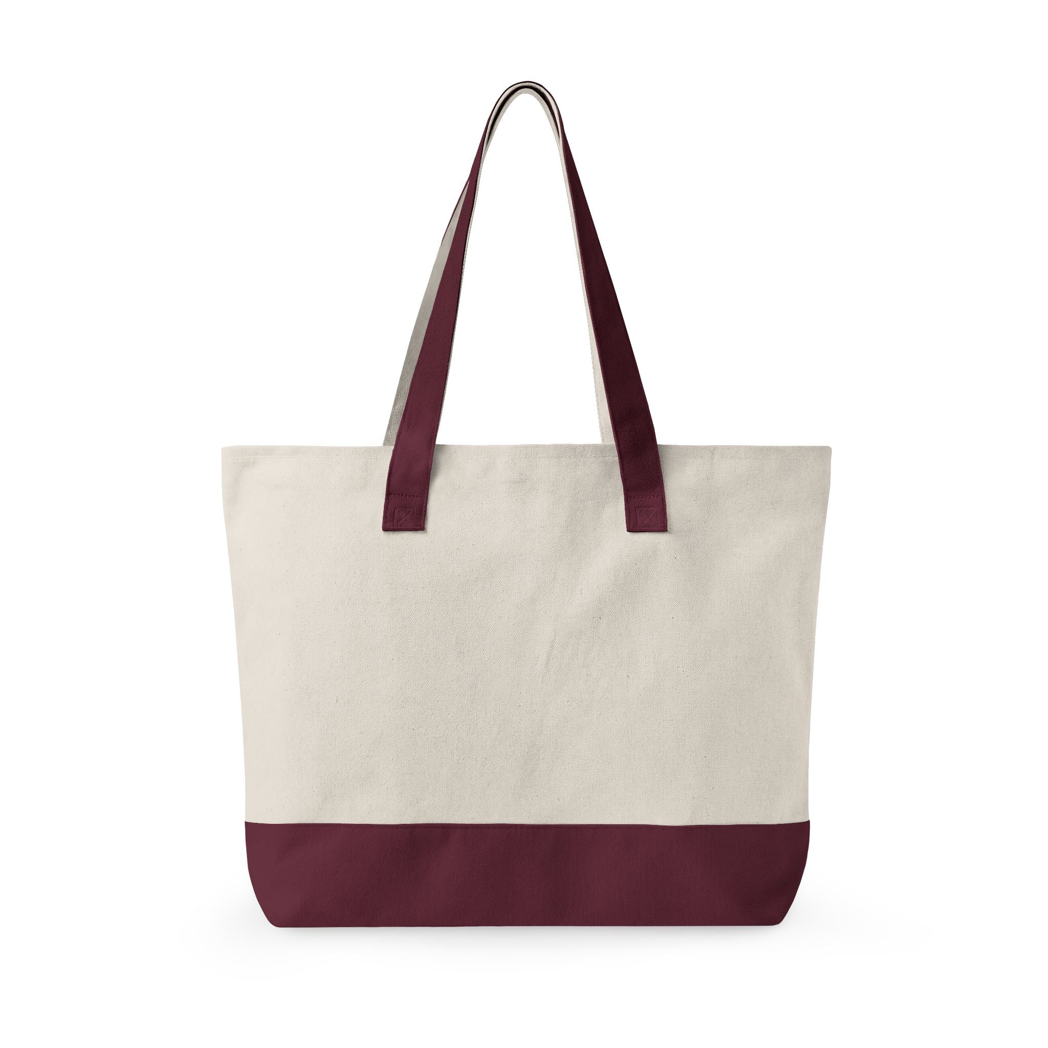 Sac fourre-tout en toile à fermeture éclair | Illustration artistique de nu, fait main