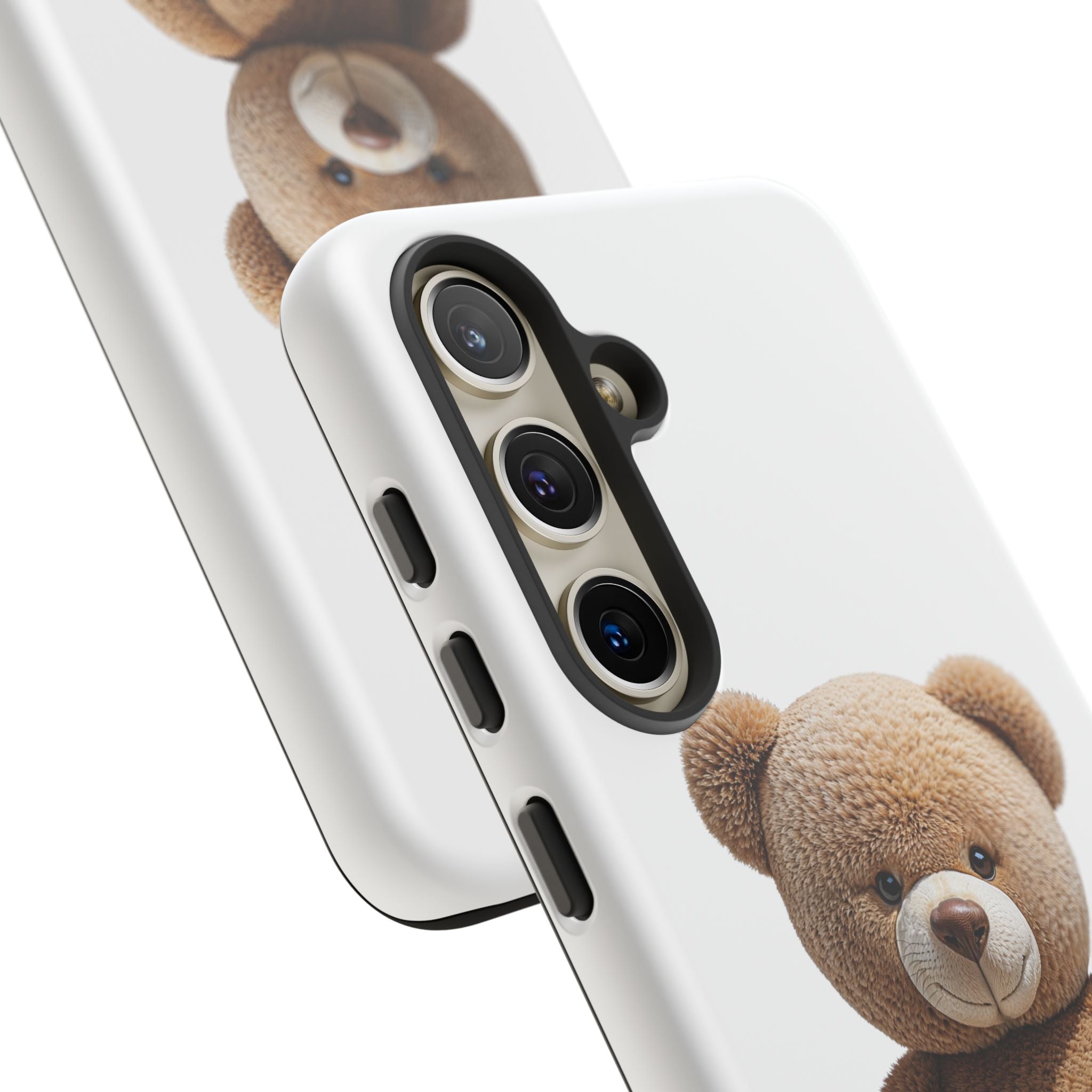 Teddy Bear Phone Case | Cute Plush Toy Illustration, i-phone, Samsung, Google phone