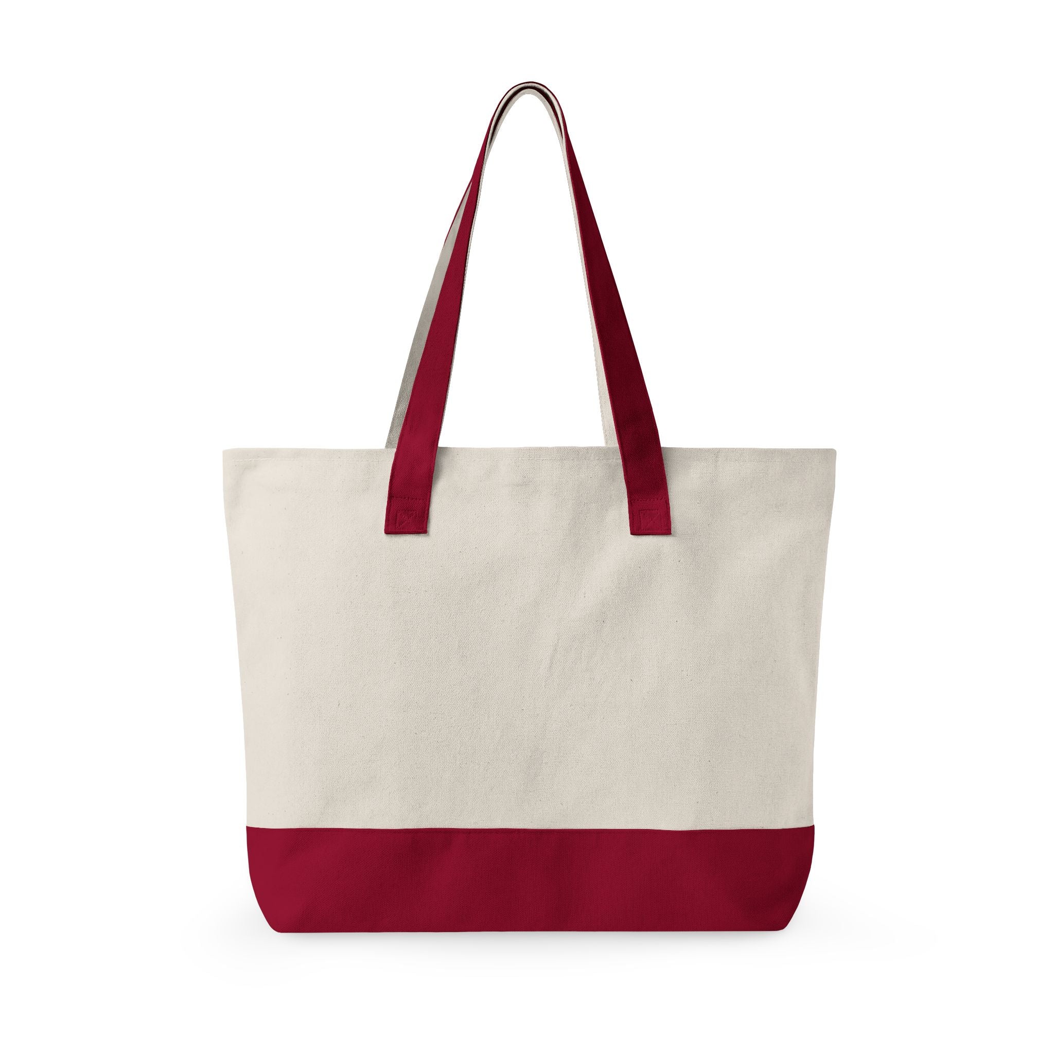 Sac fourre-tout en toile à fermeture éclair | Illustration artistique de nu, fait main