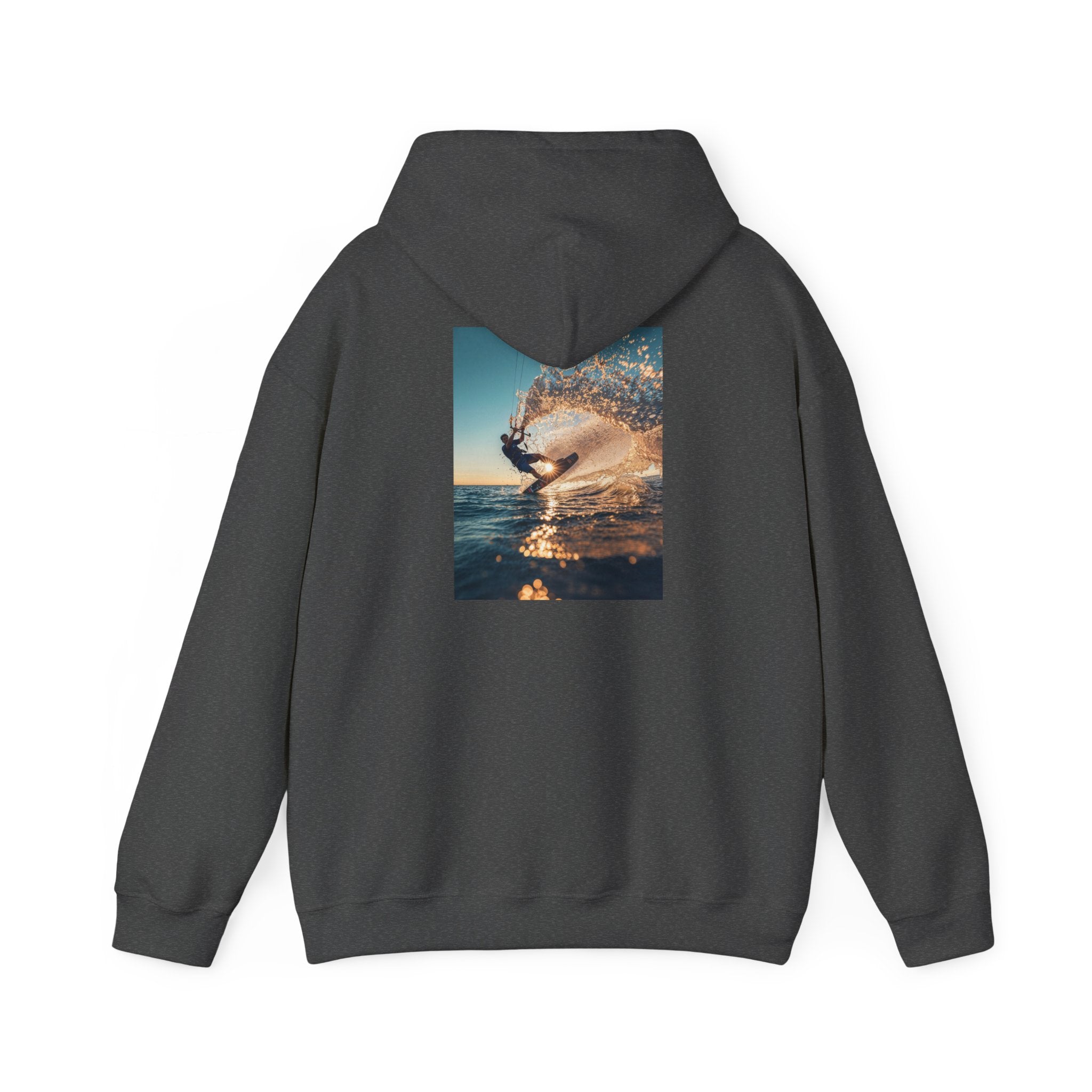 Galaxy Spiral, Hoodie | Surfer Wave Back Print