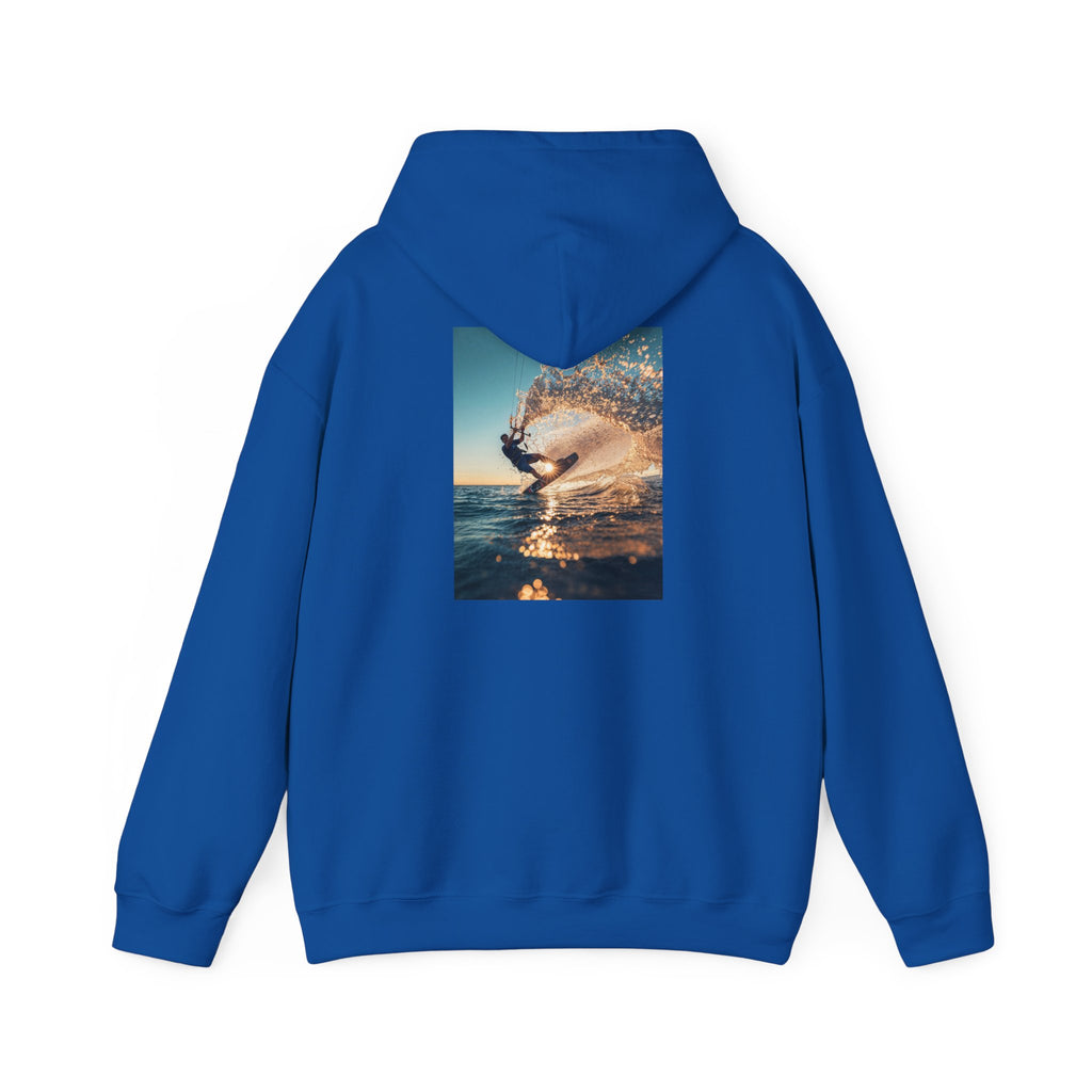 Galaxy Spiral, Hoodie | Surfer Wave Back Print