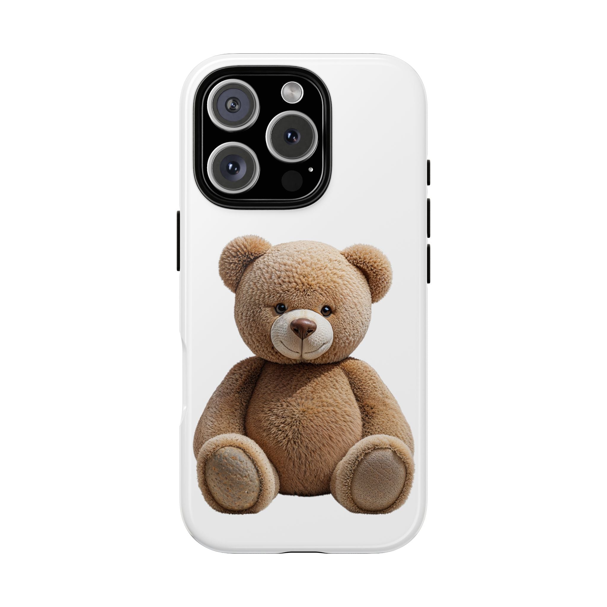 Teddy Bear Phone Case | Cute Plush Toy Illustration, i-phone, Samsung, Google phone