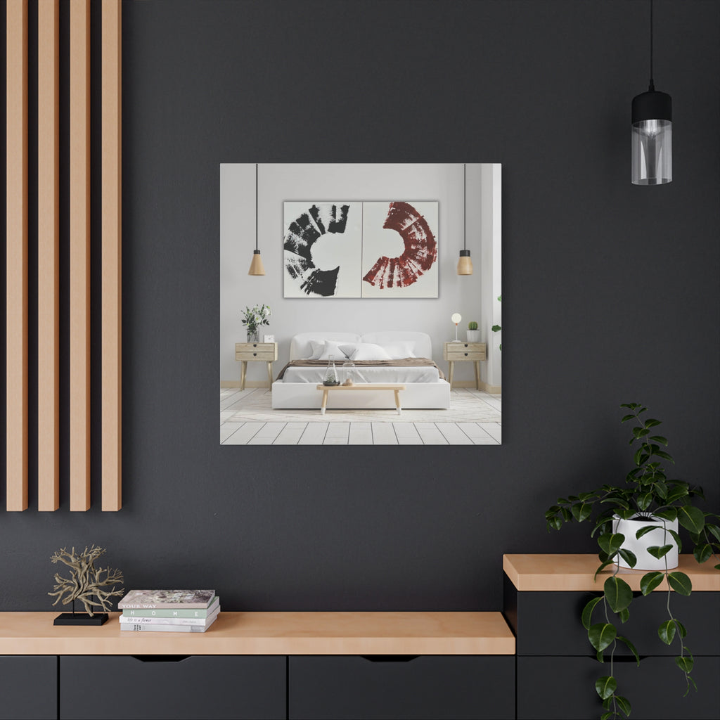 Abstract Canvas, Shafran and Leather