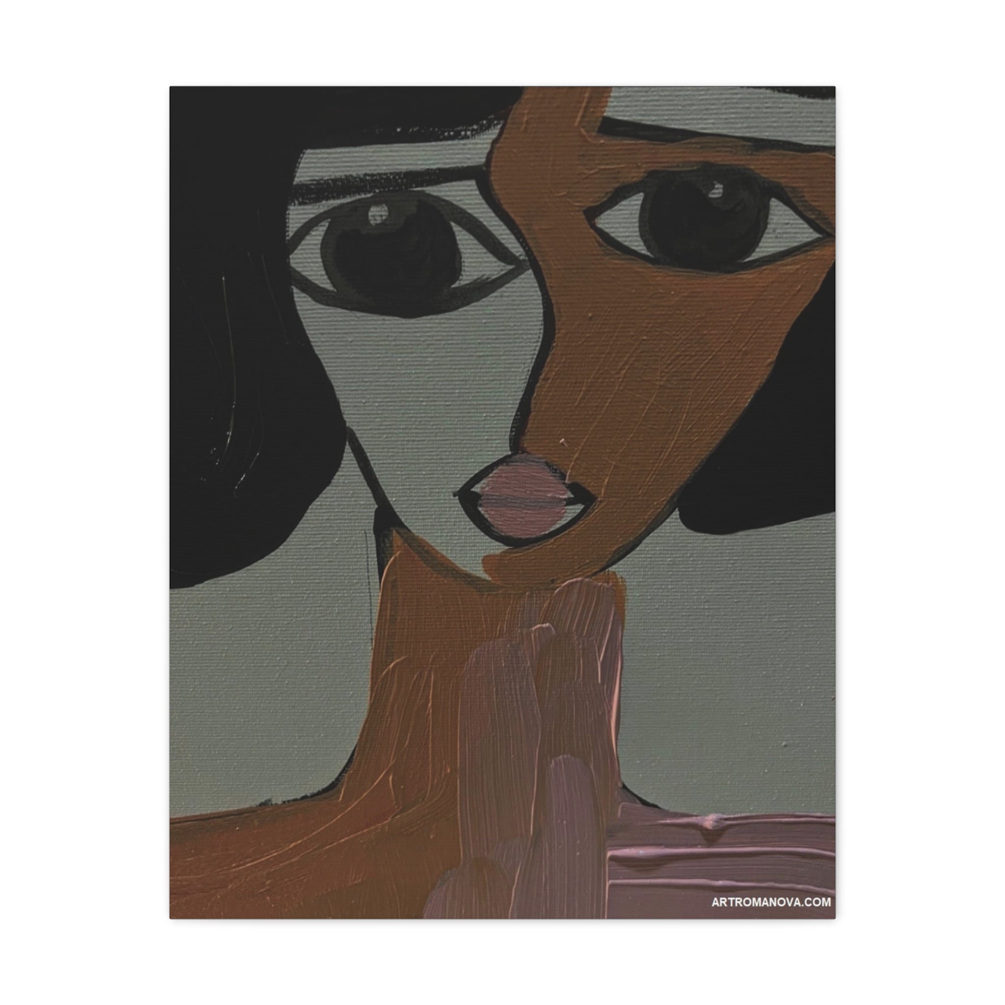 Toile abstraite | Tableau sur châssis, art contemporain, minimalisme moderne