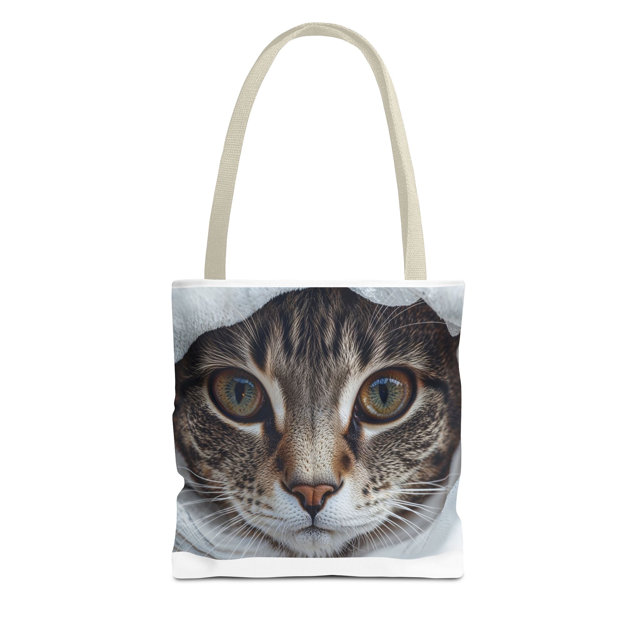 Sac fourre-tout imprimé chat tigré | Sac fourre-tout à motif chat |