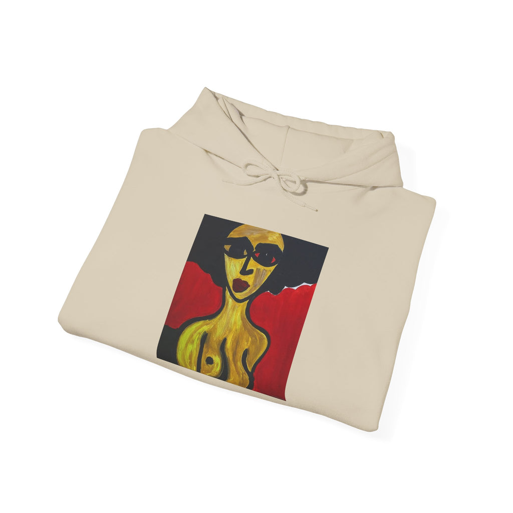 Abstract Art Hoodie, Art Portrait Sweatshirt, Limited Edition Hoodie