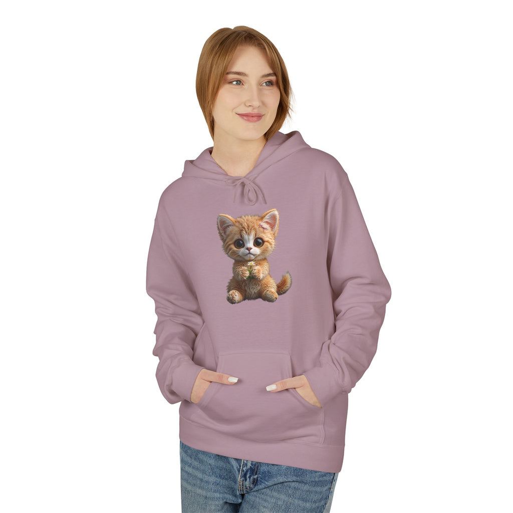 Cute Kitten image Hoodie | Small Cat Illustration hoodie, Limited edition
