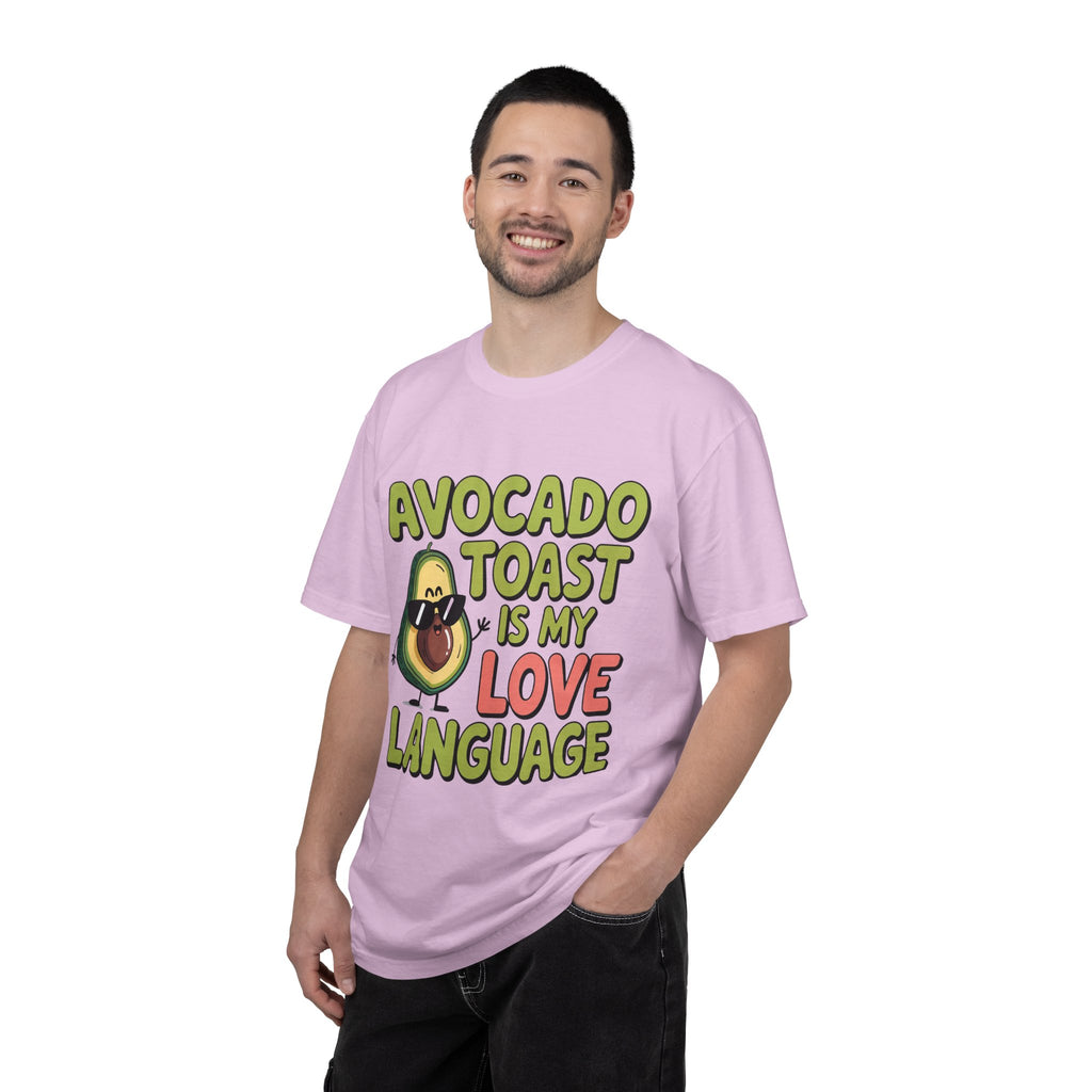 Avocado Toast Is My Love Language T-Shirt | Avocado Graphic Tee