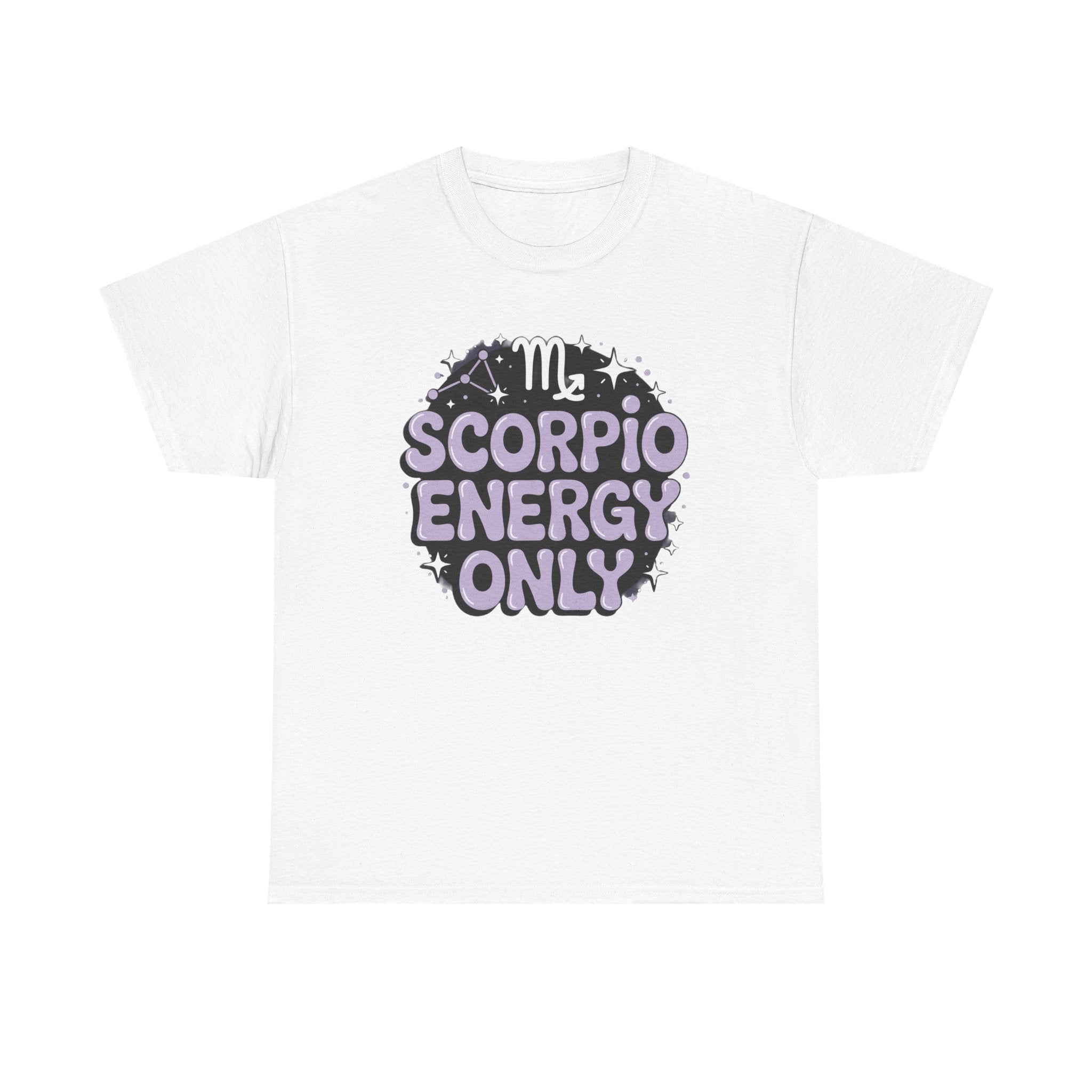 Scorpio Energy Only Tee | Zodiac Scorpio Shirt, Astrology Tee