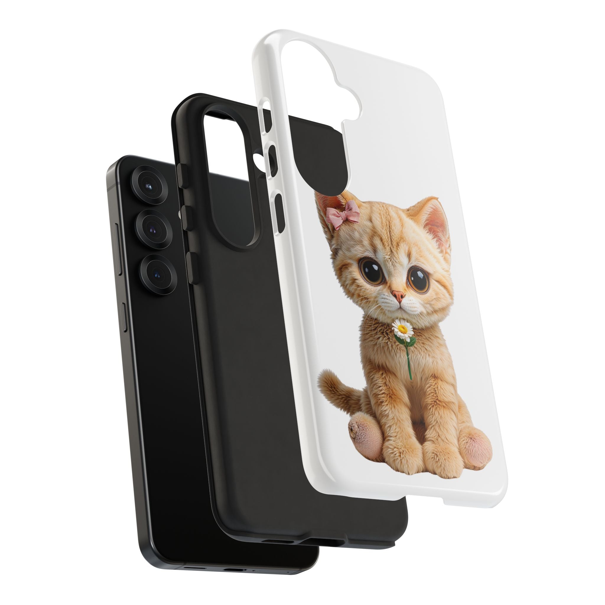 Coque de téléphone chaton | Coque de smartphone chat mignon, coque de téléphone chaton