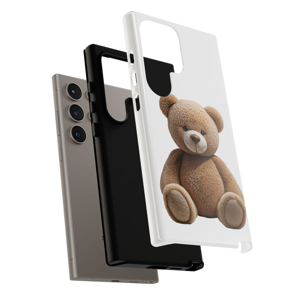 Teddy Bear Phone Case | Cute Plush Toy Illustration, i-phone, Samsung, Google phone