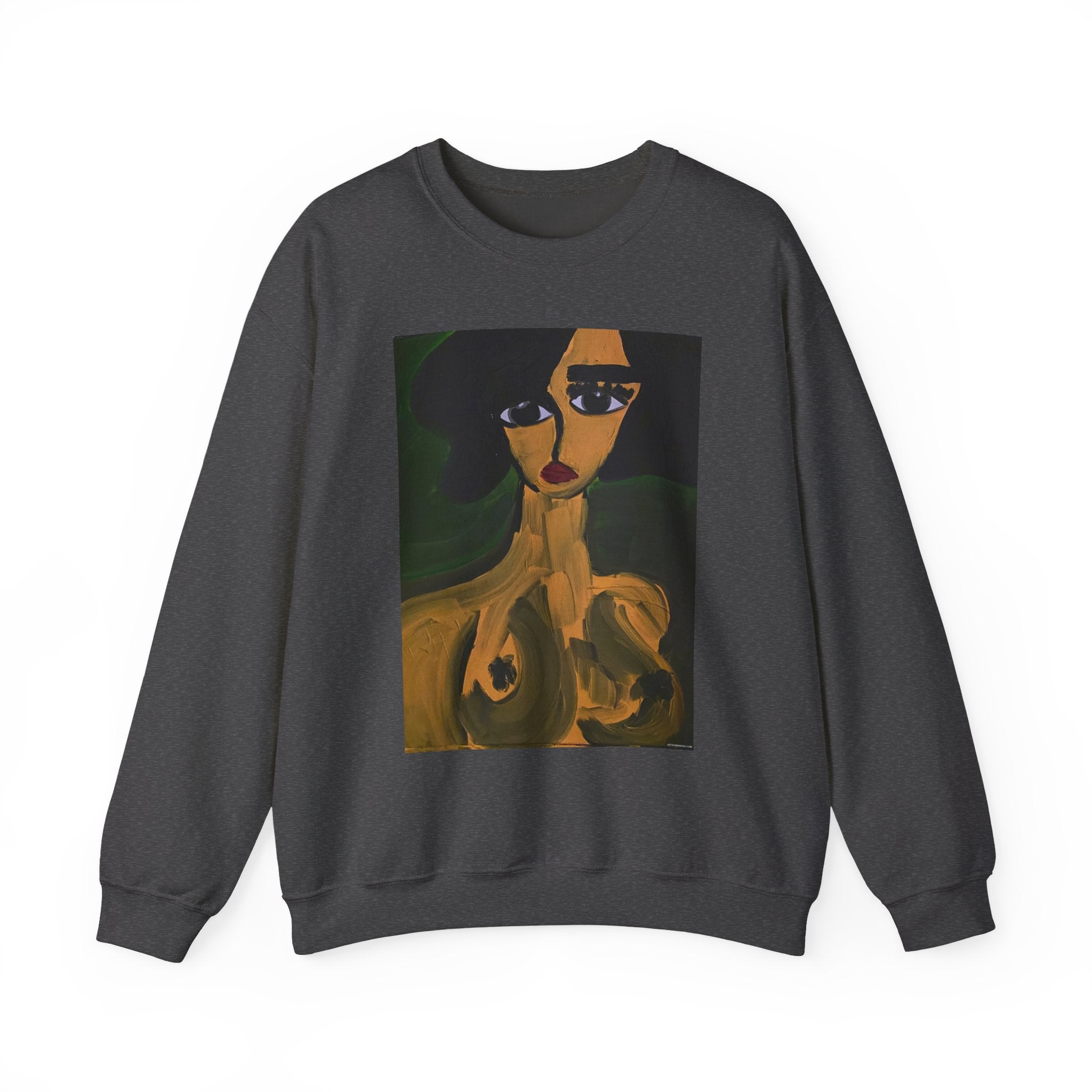 T-shirt Édition Artiste, Portrait de Nu Élégant, Tirage d'Art Limité, Sweat-shirt Peinture de Portrait Abstrait |