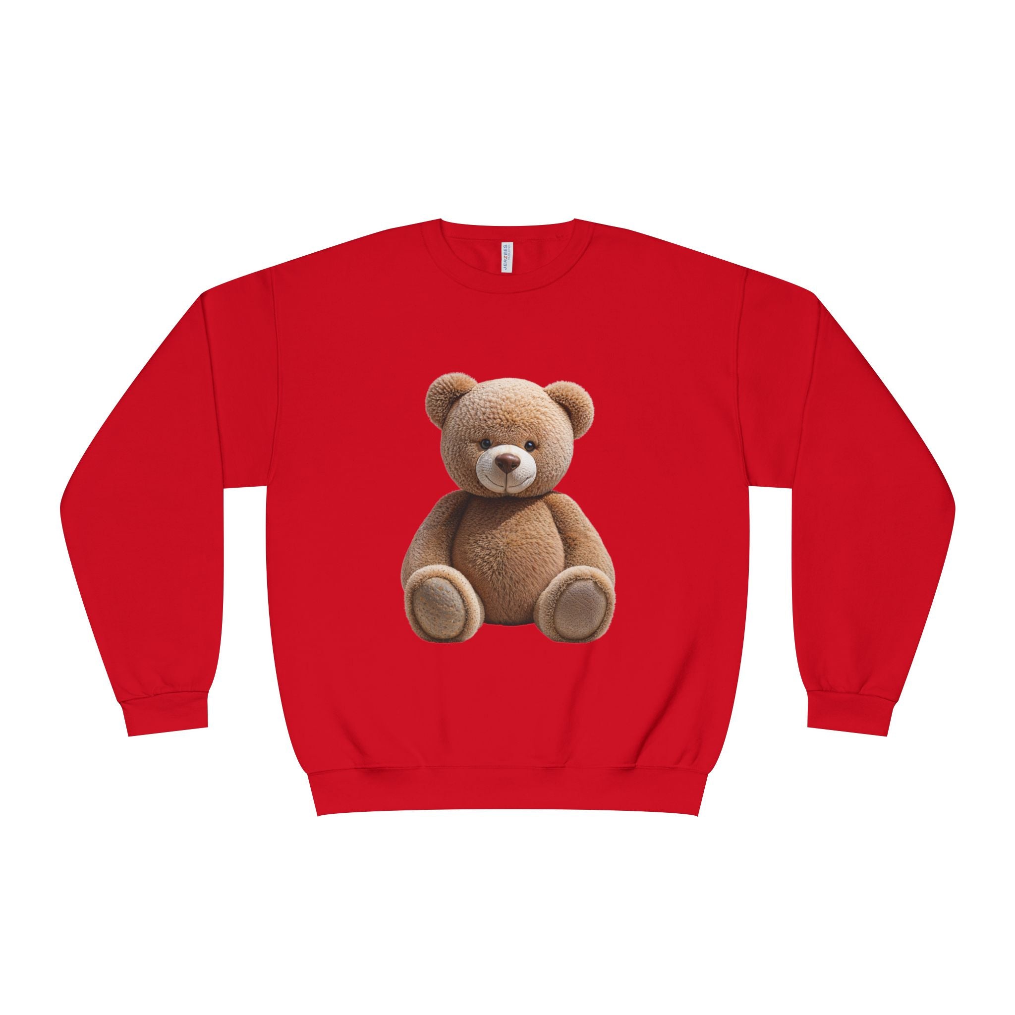 Sweat-shirt imprimé ours en peluche marron | Illustration de jouet mignon