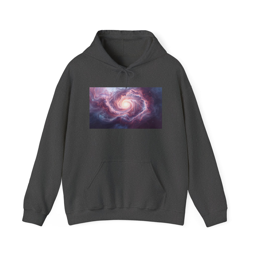 Galaxy Spiral, Hoodie | Surfer Wave Back Print