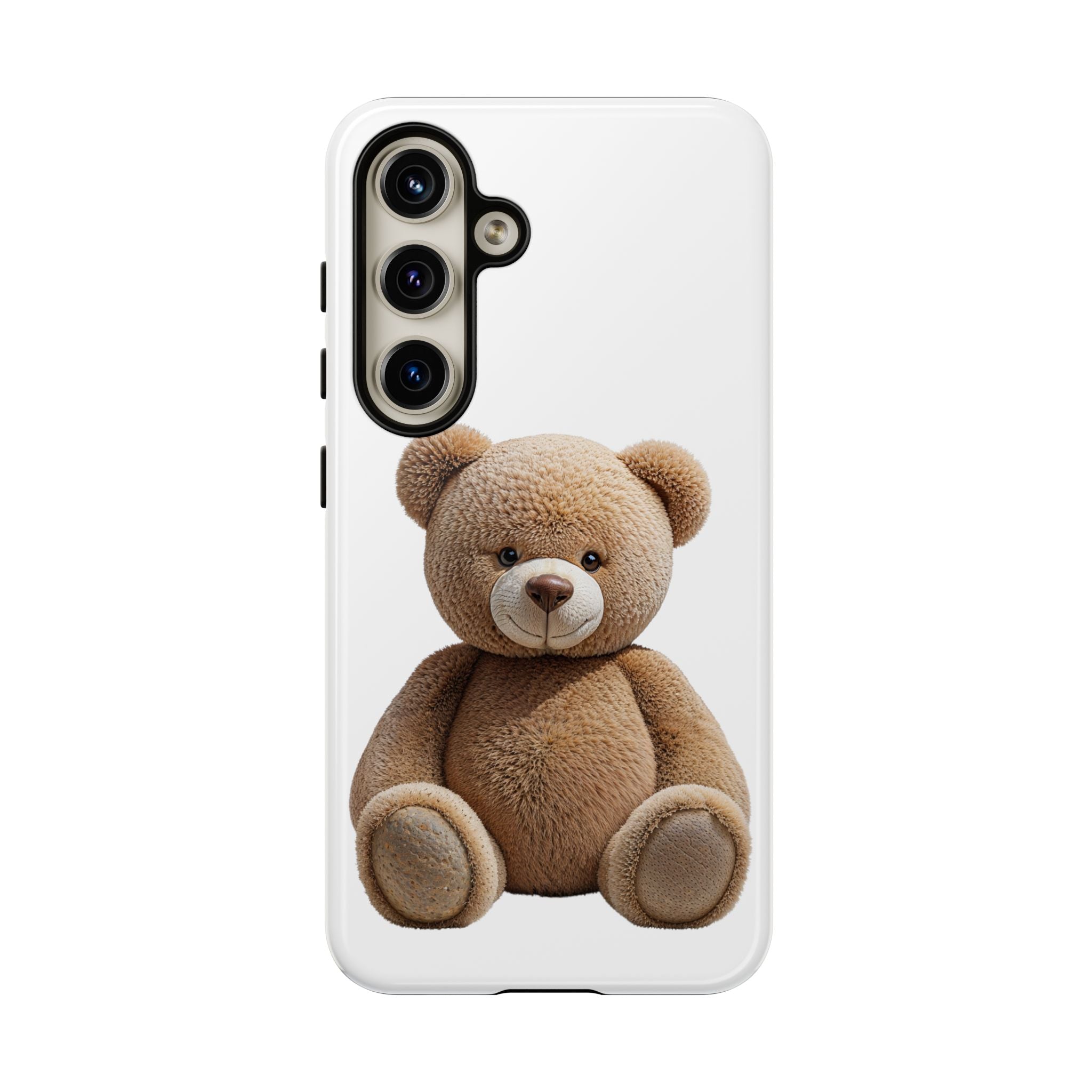 Teddy Bear Phone Case | Cute Plush Toy Illustration, i-phone, Samsung, Google phone