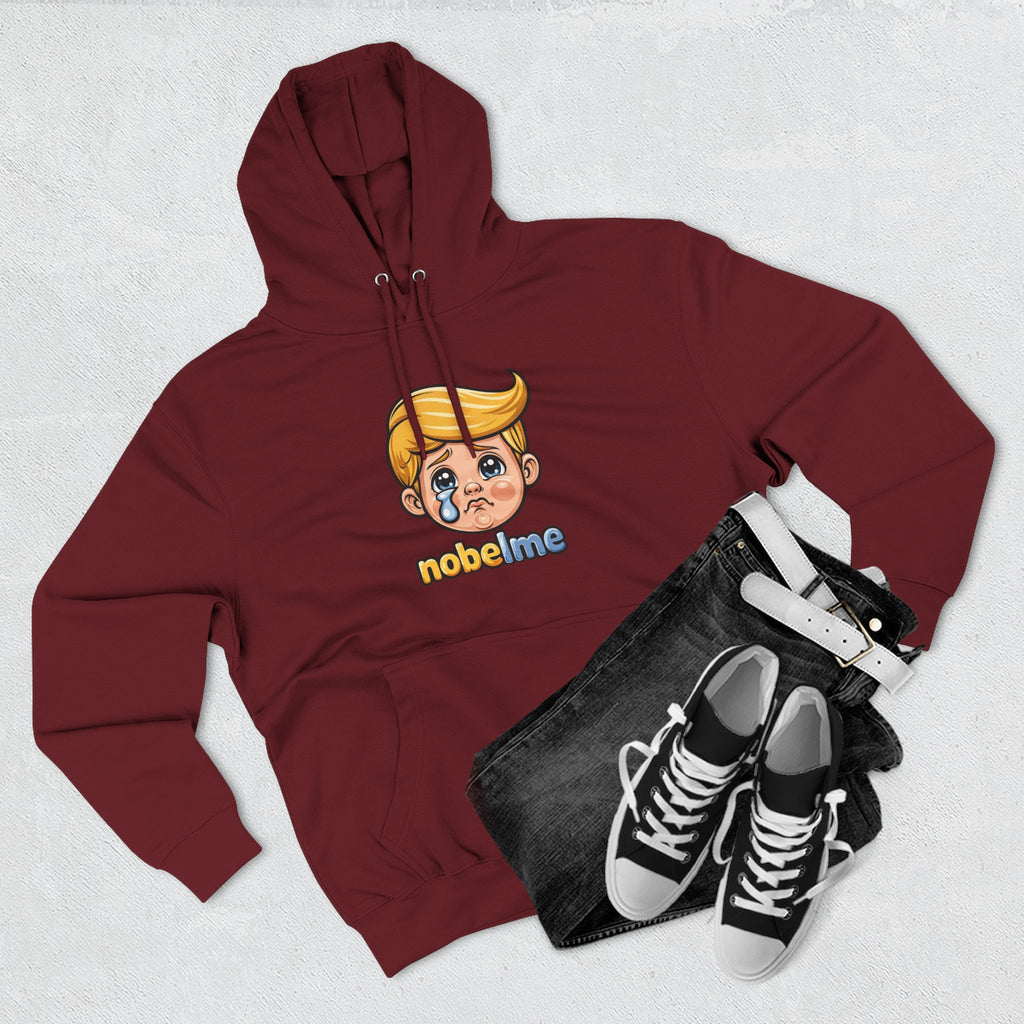 Sweat à capuche Cartoon Leader, satire politique pop art, pull streetwear humoristique, sweat à capuche personnage satirique | Logo visage de dessin animé