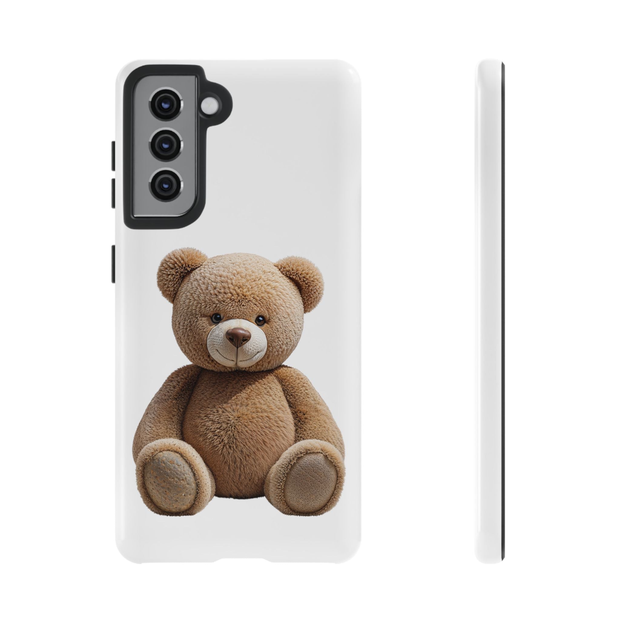 Teddy Bear Phone Case | Cute Plush Toy Illustration, i-phone, Samsung, Google phone