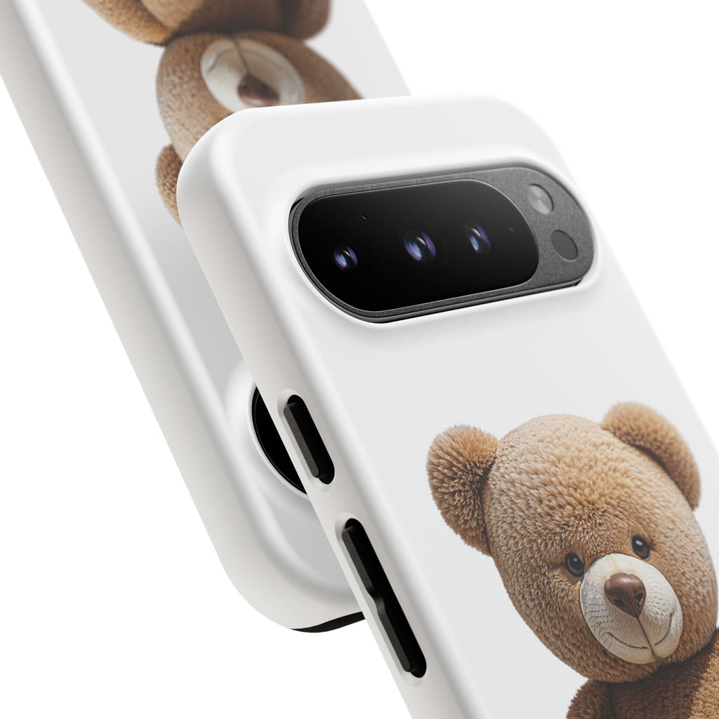 Teddy Bear Phone Case | Cute Plush Toy Illustration, i-phone, Samsung, Google phone