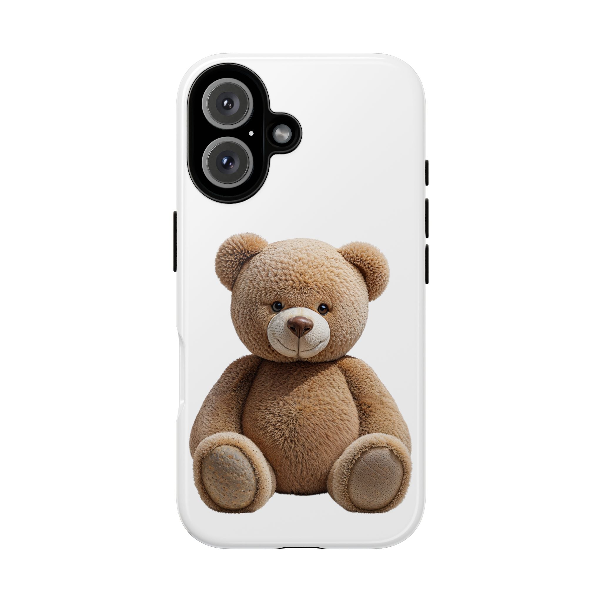 Teddy Bear Phone Case | Cute Plush Toy Illustration, i-phone, Samsung, Google phone