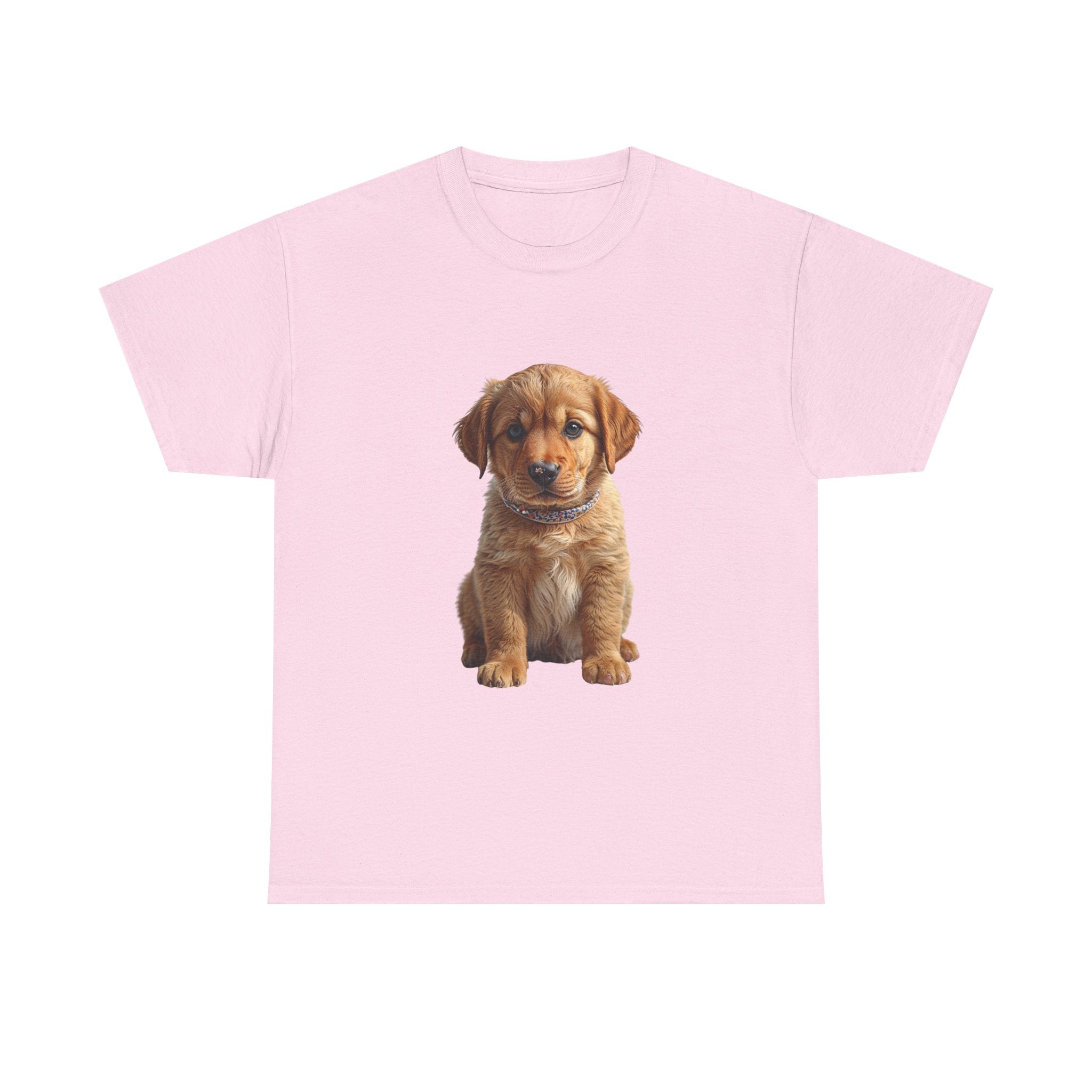 T-shirt avec un adorable chiot Golden Retriever | Portrait de chien