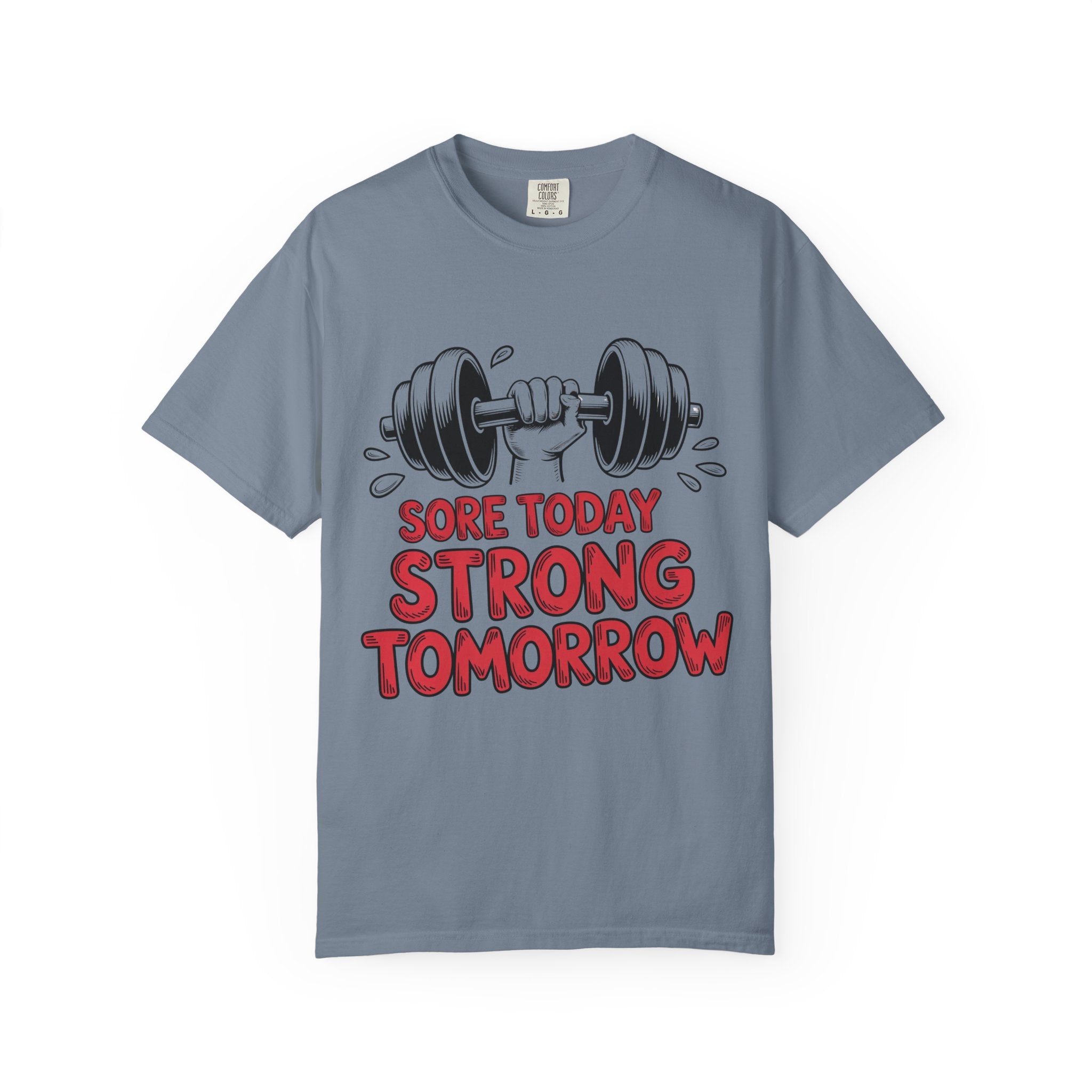 Strong Man T-shirt | Dumbbell Workout Fitnes Tee