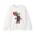 Sweat-shirt ours en peluche avec ballons | Col rond ours en peluche