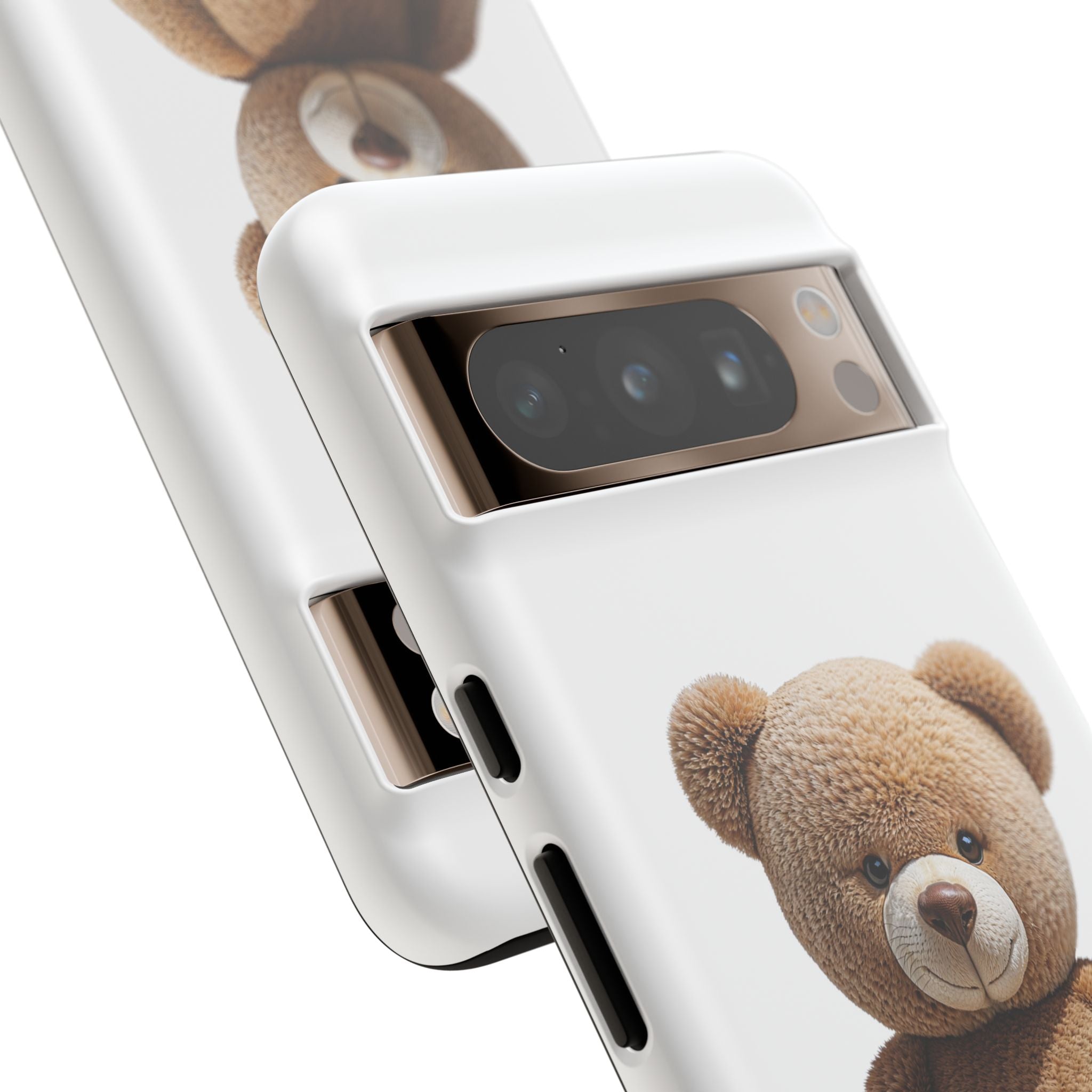 Teddy Bear Phone Case | Cute Plush Toy Illustration, i-phone, Samsung, Google phone