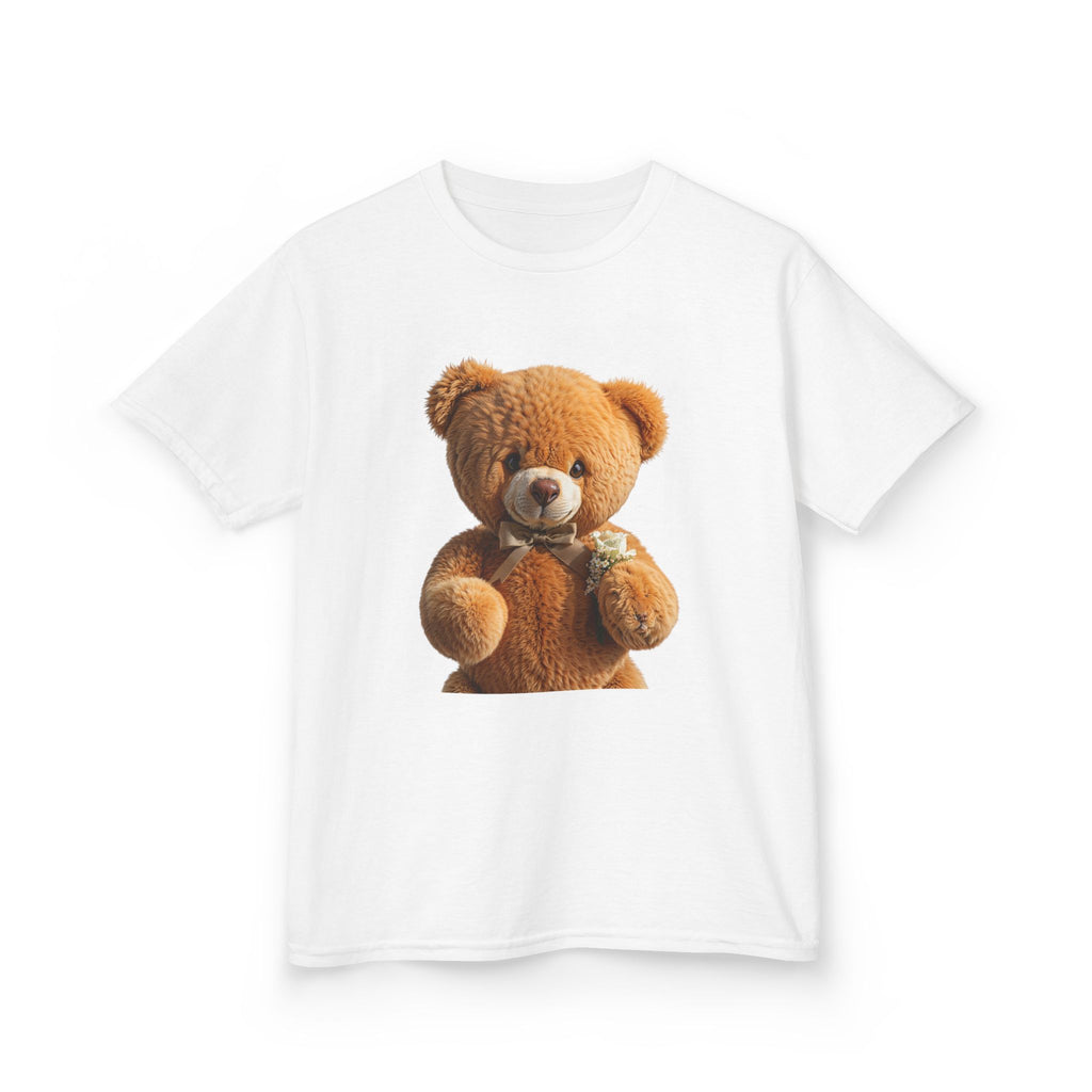 T-shirt enfant ours en peluche mignon | T-shirt imprimé ours en peluche, T-shirt kawaii ours en peluche, T-shirt unisexe doux