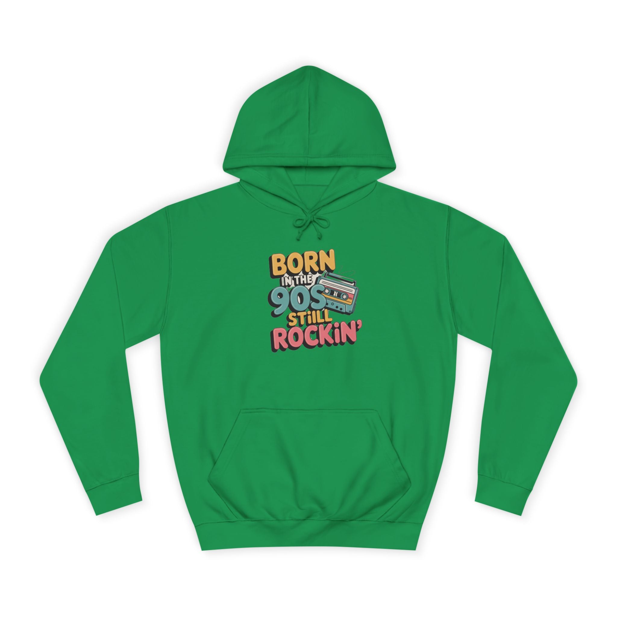 Retro 90s Nostalgia, Stronger Than Storm Hoodie Inspirational Mental Health Oversized Sweatshirt