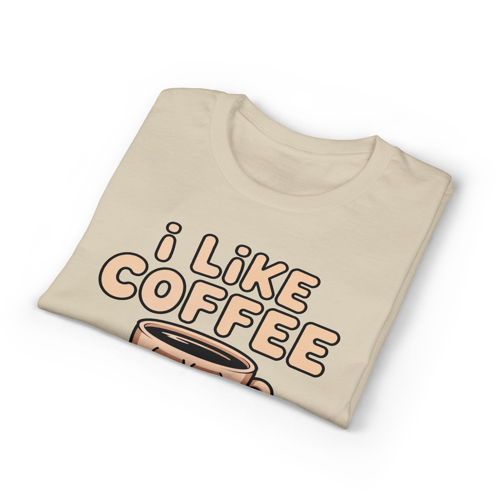 I Like Coffee More Than People T-Shirt | Coffee Lover Tee, Original Motivational T-Shirt, Unisex Cotton Graphic Tee