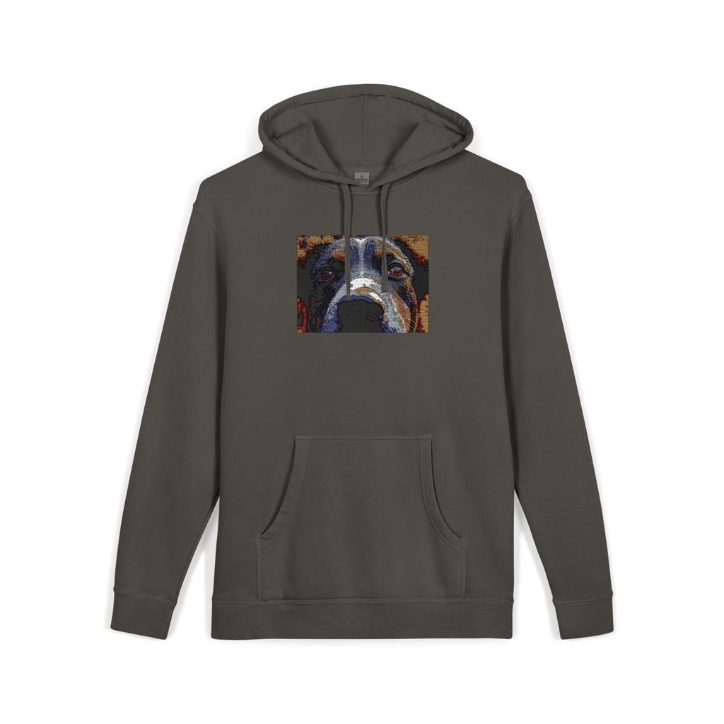 Sweat à capuche avec gros plan d'un boxer | Pull portrait animalier, sweat-shirt confortable