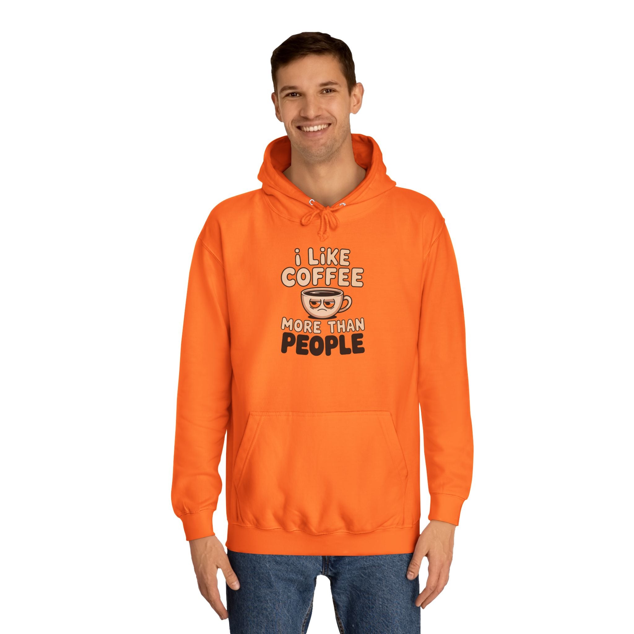 Coffee Lover Hoodie, Funny Coffee Shirt, Funny Slogan Hoodie Empowering Self Love Motivational Pullover Gift