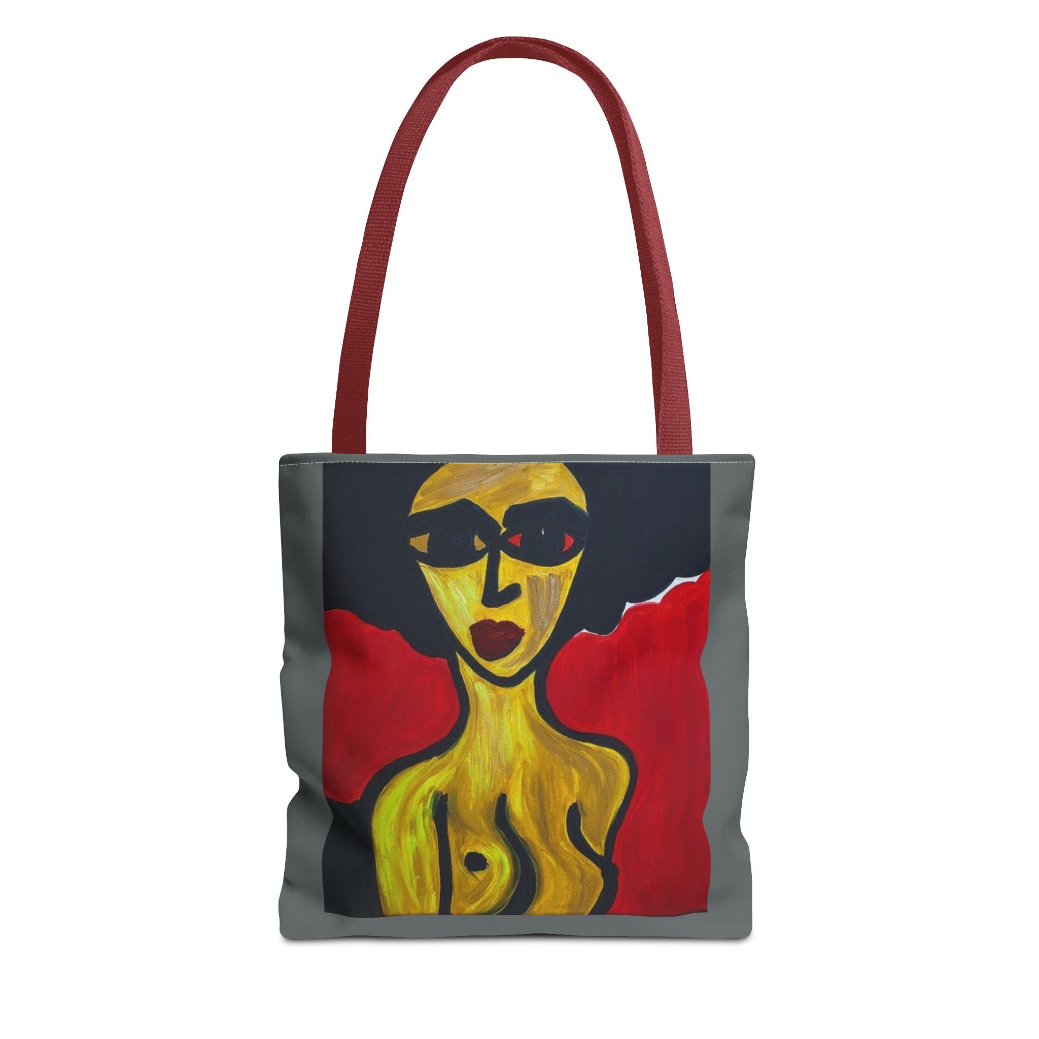 Sac cabas minimaliste nude, étude féminine au trait et au pinceau, sac fourre-tout en coton écologique, sac cabas nude expressionniste abstrait