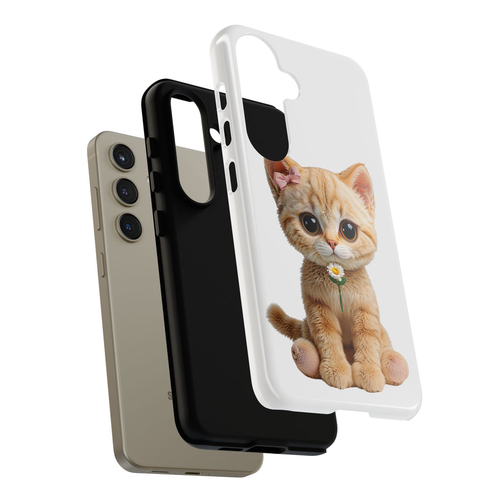 Coque de téléphone chaton | Coque de smartphone chat mignon, coque de téléphone chaton
