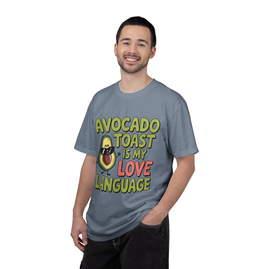 Avocado Toast Is My Love Language T-Shirt | Avocado Graphic Tee