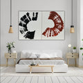 Minimalism Contemporary Acrylic Painting for Modern Interior Decor
